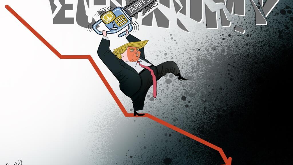 L’actu en dessin : quand Donald Trump abuse des droits de douane